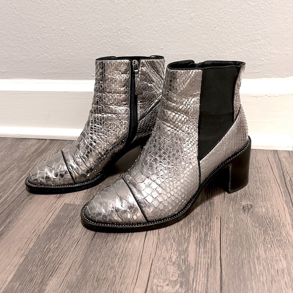 Alexandre Birman Python Booties - Picture 7 of 10